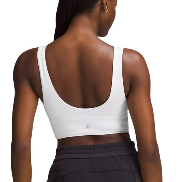 White lululemon Align™ V-Neck Bra  Light Support, C/D Cup - WHITE - Picture 2 of 3
